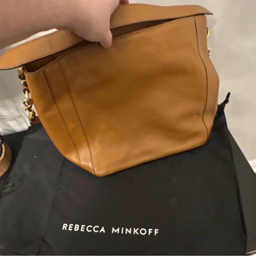 Rebecca Minkoff Tan Leather Shoulder Hobo - Picture 2 of 7